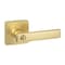 Sure-Loc Hardware Sure-Loc Hardware Cortina Privacy Lever, Satin Brass CT102 SB - alternate 1